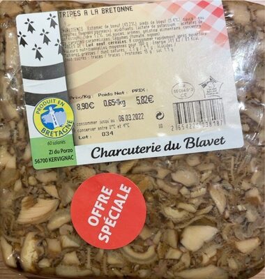 Tripes a la bretonne