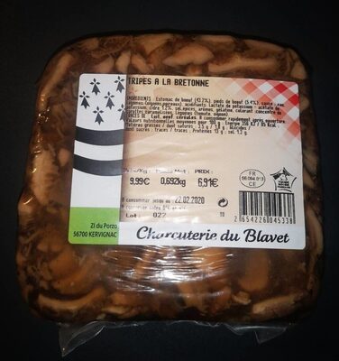Tripes a la bretonne front packaging