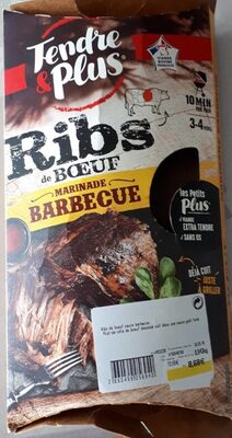 Ribs de bœuf marinade barbecue
