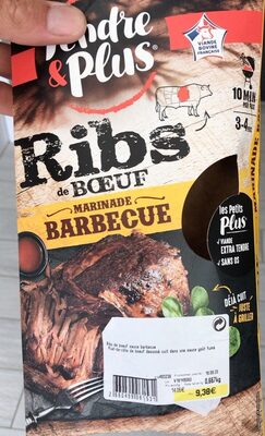 Ribs de boeuf front packaging