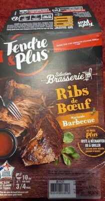 Ribs de bœuf front packaging