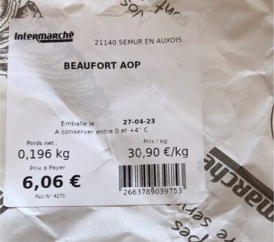 Beaufort AOP front packaging