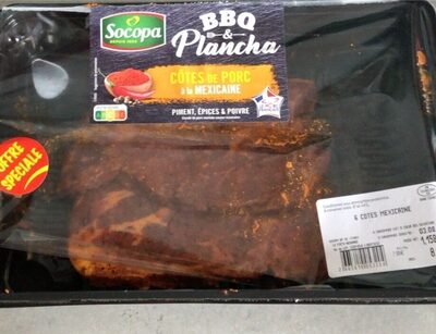 Côtes de porc à la mexicaine