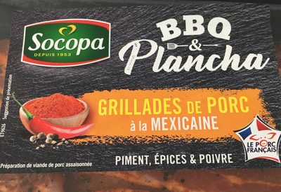 Grillade de porc a la mexicaine