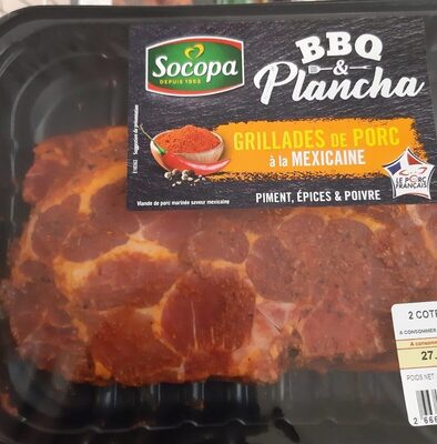 Grillade de porc à la mexicaine