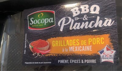 Bbq plancha grillade de porc mexicaine