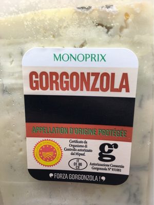 Gorgonzola front packaging