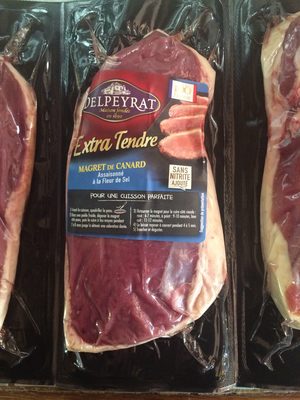Magret de canard assaisonné à la fleur de sel