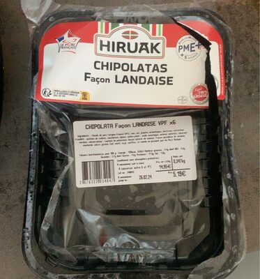 Chipolatas facon landaise