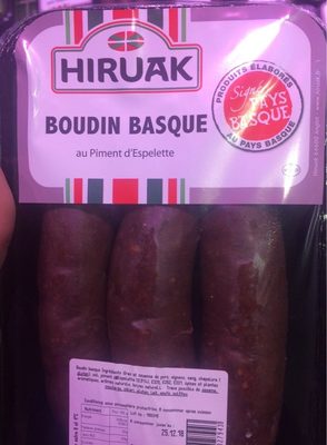 Boudin basque