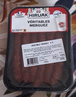 Véritables merguez