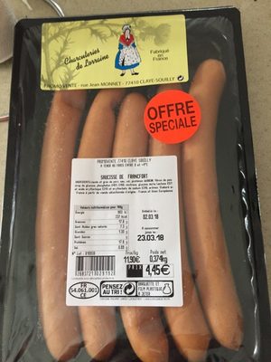 Saucisse de Francfort