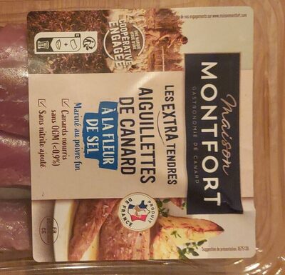 Aiguillettes de canard à la fleur de sel