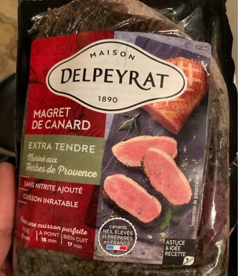 Magret de canard front packaging
