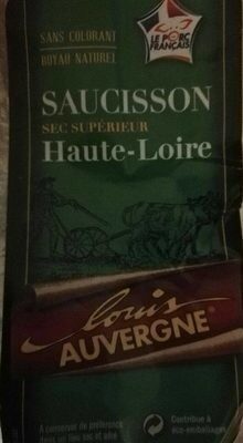 Saucisson sec supérieur Haute Loire