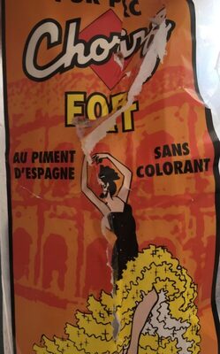 Chorizo fort front packaging