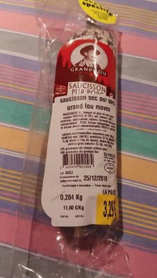 Saucisson sec pur porc