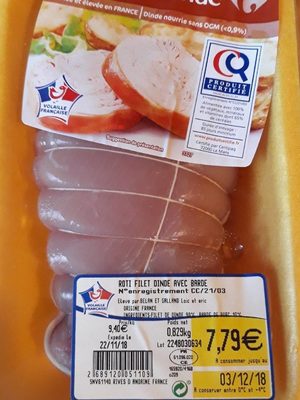 Rôti de filet de dinde