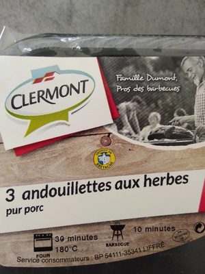 Andouillettes aux herbes front packaging