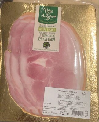 Jambon cuit superieur