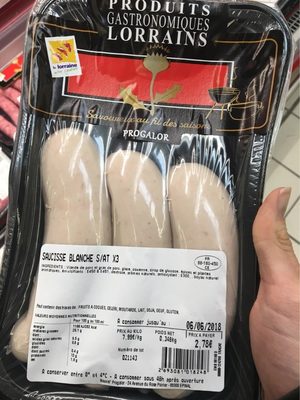 Saucisse blanches