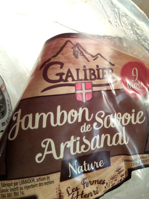 jambon de savoie artisanal