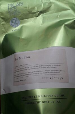 Thè Bai Mu Dan front packaging