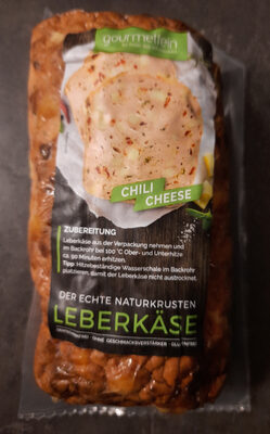 Chili Cheese Leberkäse front packaging