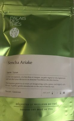 Thé Sencha Ariake front packaging
