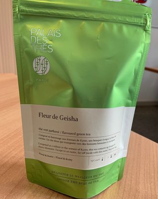 Fleur de Geisha front packaging