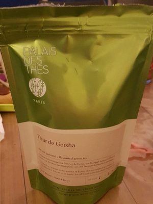 Thé fleur de geisha front packaging