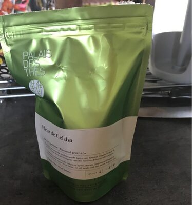 Thé fleur de geisha front packaging