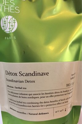 Detox scandinave front packaging