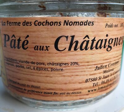 Pâté aux Châtaignes
