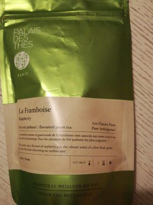 Thé vert parfumé la framboise