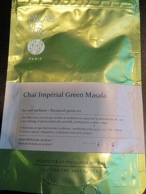 Thé Chaï impérial Masala front packaging