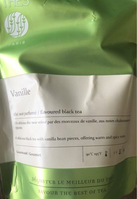 The noir parfumé vanille