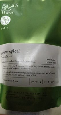 Infusion gourmande front packaging