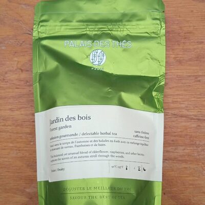 Infusion thé jardin des bois