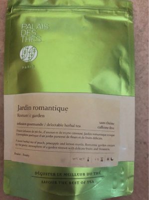 Thé jardin romantique