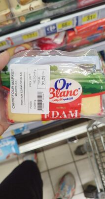 Edam nutre or blanc portion