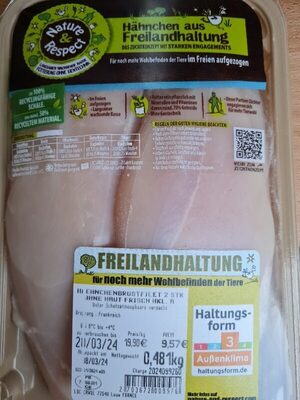 Hähnchen aus Freilandhaltung