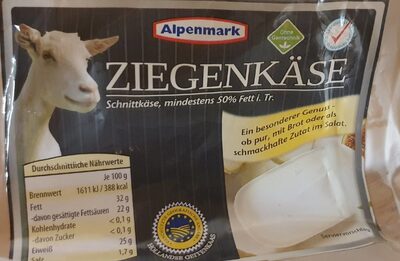 Ziegenkäse, Schnittstelle, min. 50% Fett in. Tr.