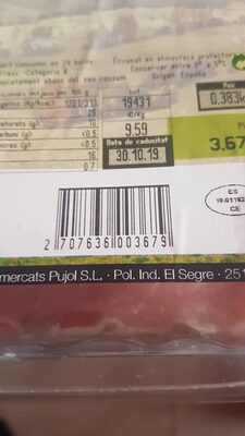 Unknown front packaging