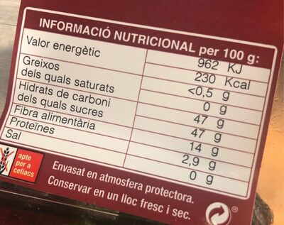 Prunes sense pinyol front packaging