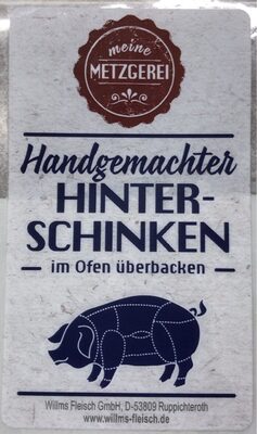 Handgemachter Hinterschinken
