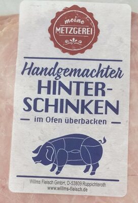 Handgemachte Hinterschinken