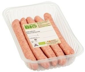 Carrefour Bio Chipolata de Poulet Bio
