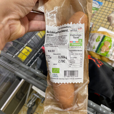 Bio-Schinkenfleischwurst