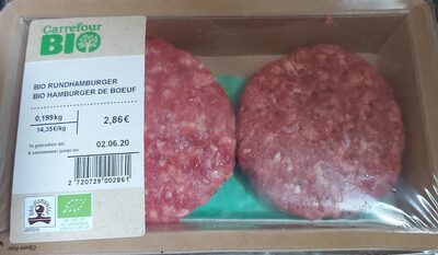 Bio Hamburger de bœuf